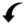 Graphic element of arrow